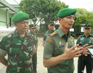 Ketgam:Komandan Komando Resor Militer (Danrem) 143/HO, Kolonel Arm. Dedi  Nurhadiman. Foto: Istimewa