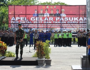 TNI dan Jajaran Polda Sultra saat persiapan "Operasi Lilin Anoa". Foto: Istimewa