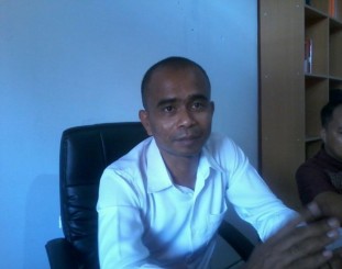 Ketua Panitia Pengawas (Panwas) Kota Kendari, Sahinuddin. Foto: Wirman