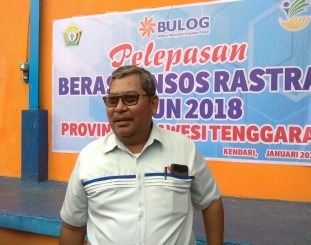 Kepala Perwakilan Divisi Regional Bulog Sultra, Amijaya Kamaludin. Foto: Istimewa