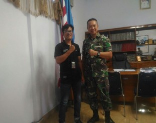 Komandan Pangkalan TNI AL (Danlanal) Kendari, Kolonel Laut Prio Budie Leksono 