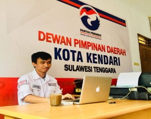Wakil Ketua Kader dan Keanggotaan Partai Perindo Kota Kendari, Hasrul. Foto: Istimewa.
