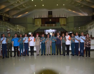 kegiatan Komunikasi Sosial (Komsos) TNI dengan Organisasi Masyarakat TA. 2019 di Gedung OB. Syaaf Mako Koarmada I, 